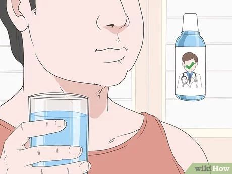 3 Simple Ways to Treat a Gum Infection - wikiHow Gum Sores, Saline Rinse, Fluid In Ears, Clogged Ears, Congested Nose, Sinus Health, Nasal Wash, Ear Wax Buildup, Ear Pressure