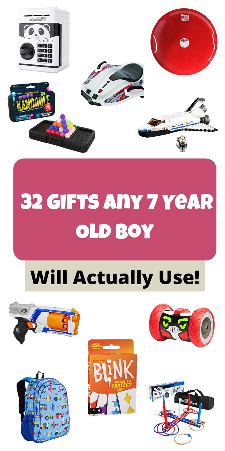 To find the best toys or gifts for little boys, check out our list of highly rated toys and gifts a 7 year old boy will love. These learning and developmental toys will also keep him entertained. Gift for Kids| 7 Year Old Gifts| Toys for 7 Year Old Boys| Toy Ideas| Toys for Boys| Toys for Kids| Gifts for Little Boys | Gifts for Kids who have everything| Gifts for students from teachers| Gift Ideas| Best Gift Ever| Toy Ideas, Boys Toys, Best Kids Toys, Developmental Toys, Student Gifts, Kids Gifts, Toys For Boys, Gifts For Boys, Teacher Gifts