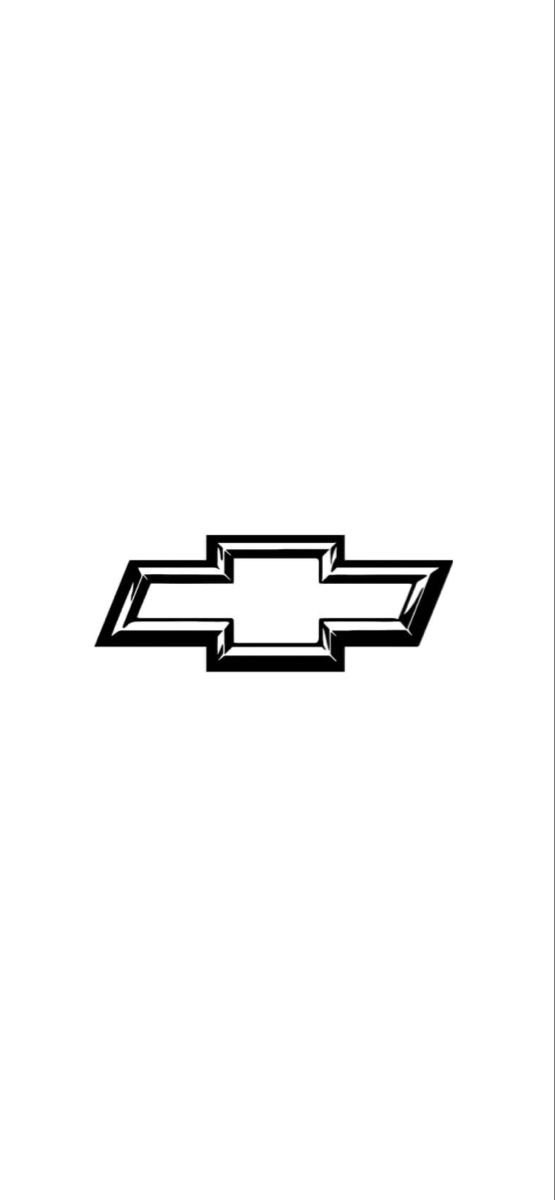 the chevrolet logo is shown in black on a white background, and it appears to be an outline