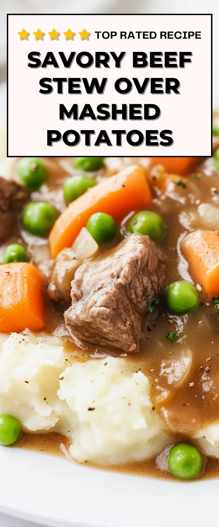 Image for Beef Stew Over Mashed Potatoes Beef Stew Dinner Party, Beef Stew And Potatoes, Beef Stew Crock Pot Recipes Over Mashed Potatoes, Beef Stew And Mashed Potatoes, Mashed Potatoes And Meat, Beef And Mashed Potatoes Recipes, Beef Potato Recipes, Beef Stew Over Mashed Potatoes, Beef Stew With Gravy