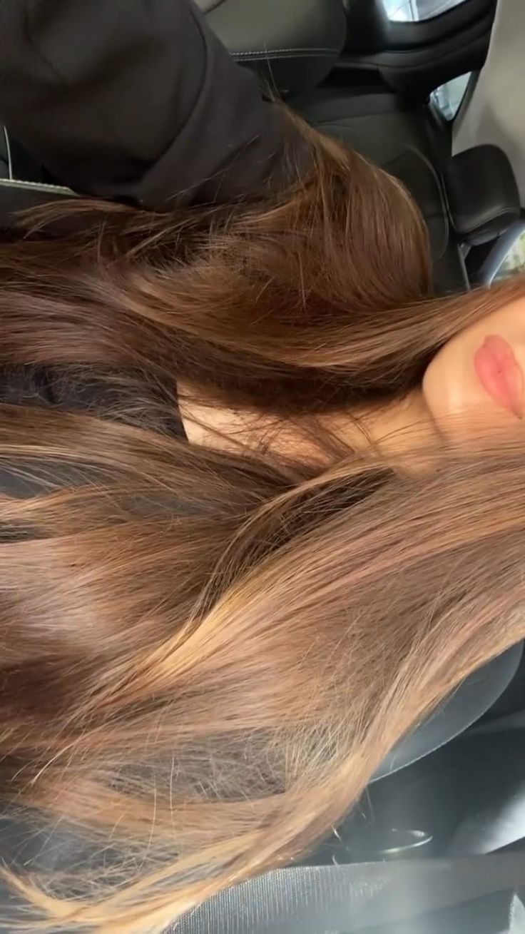 Long Brown Hair, Hair Inspo Color, Dream Hair, Aesthetic Hair, Gorgeous Hair, Pretty Hairstyles, Hair Looks, Hair Goals, Healthy Hair