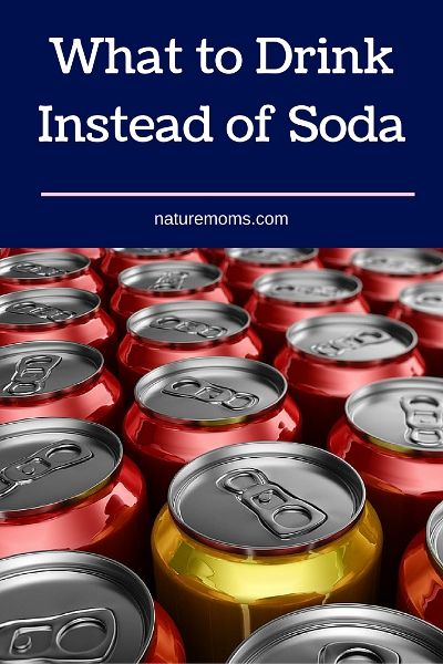 soda cans with the words what to drink instead of soda