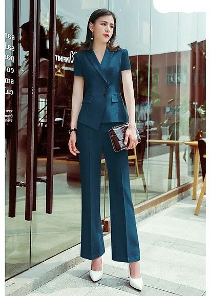 Slacks For Women Formal, Office Uniform For Women, Teachers Uniform, Sabyasachi Lehenga Bridal, Casual Oufits, Sabyasachi Lehenga, Western Suits, Slacks For Women, Work Dresses For Women