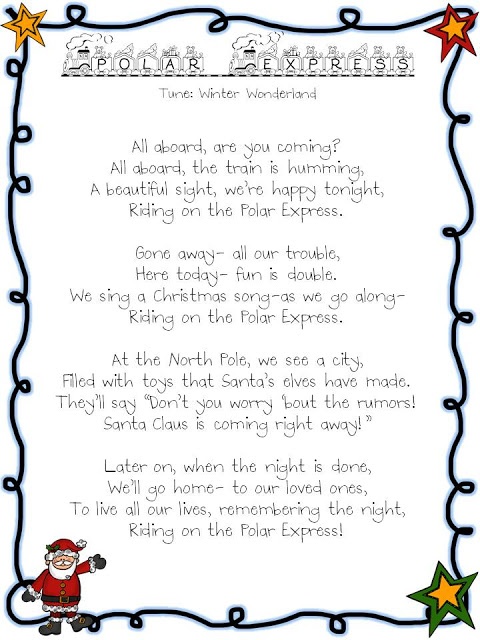 a christmas poem with santa clause and stars