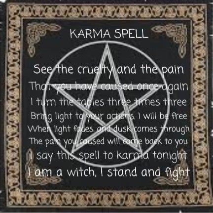 Spell For Karma, Witchcraft Karma Spell, Return Karma Spell, Karma Spells Instant, Speed Up Karma Spell, Spell To Teach Someone A Lesson, Spell Against Enemies, Instant Karma Spell, Karma Spells Witchcraft