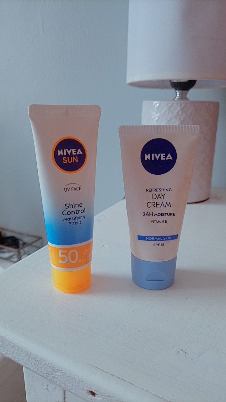 Nivea sunscreen Nivea Sunscreen, Normal Skin, Spf 15, Face Sunscreen, Aesthetically Pleasing, Vitamin E, Sunscreen, Vitamins, Moisturizer