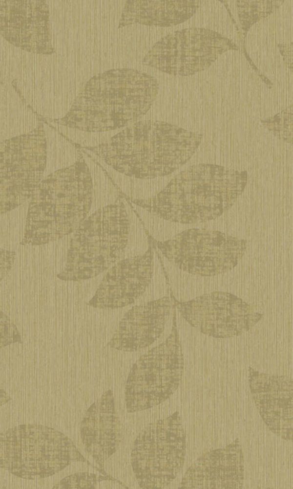 Modern Classic Satin Luxury Golden Brown Leaf Branches Wallpaper R3775 Silver Leaf Wallpaper, Branches Wallpaper, Geometric Living Room, Satin Texture, Classic Wallpaper, Brown Home Decor, Wallpaper For Sale, Hotel Interior Design, Beige Wallpaper