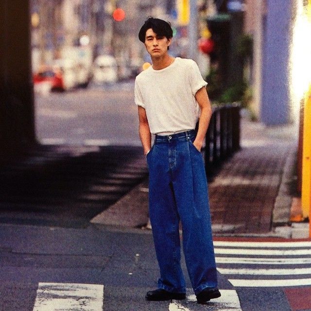 Japan Fashion Summer, 90s Japanese Fashion, Outfits Japan, 80s Japanese Fashion, Japanese Street Fashion Men, 80s Fashion Men, Character Customization, Japanese Mens Fashion, Look 80s