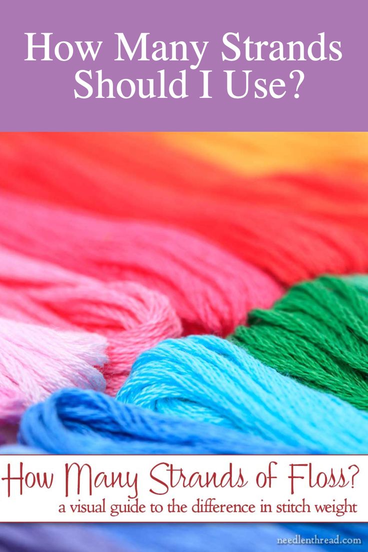 How Many Strands Should I Use? Uses For Embroidery Floss, Crochet With Embroidery Floss, Embroidery Floss Crochet, Cute Painting Ideas, Long And Short Stitch, Cute Painting, Pasta Meals, Dmc Embroidery Floss, Cute Paintings