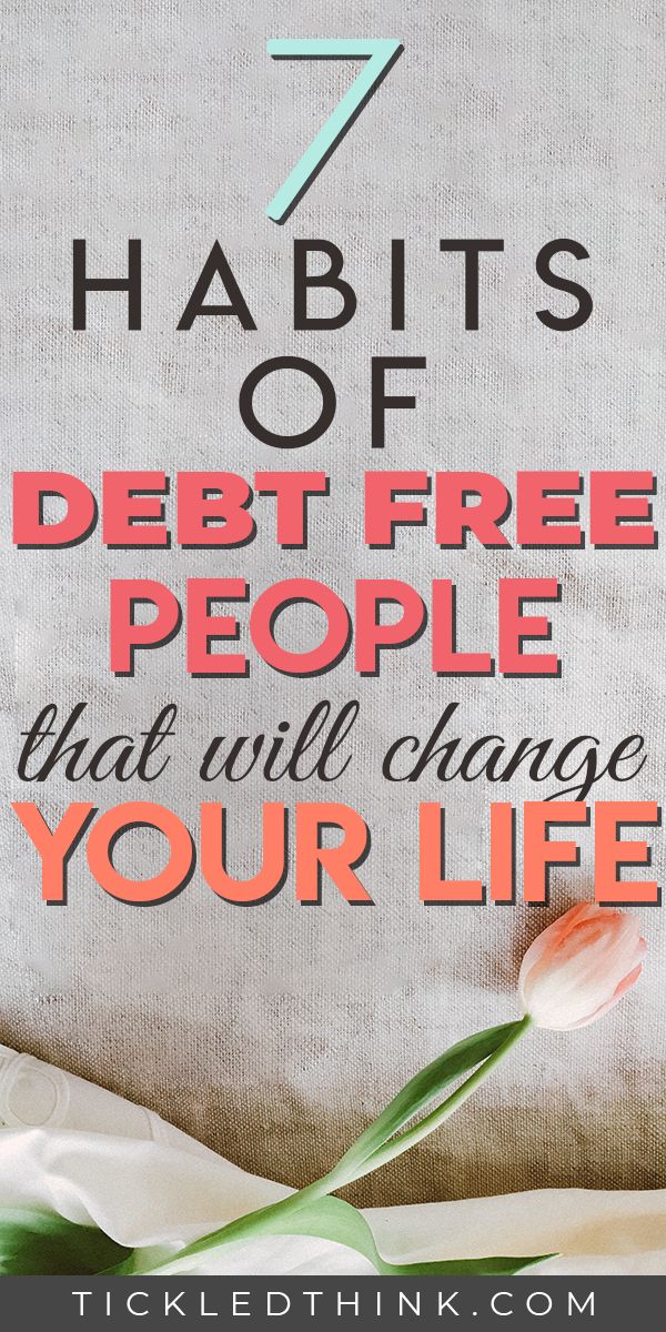 the 7 habitts of debt free people that will change your life