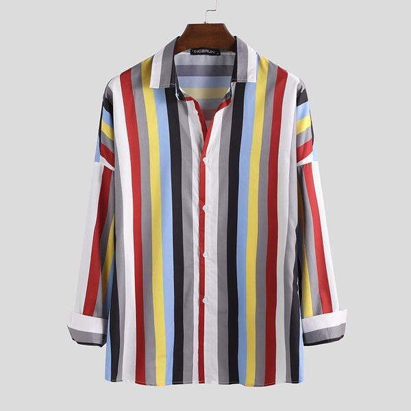 US$ 19.99 - Mens Hit Color Striped long Sleeve Turn Down Collar Casual Shirts Black Kitchen Decor, Striped Shirt Men, Tee Designs, Fashion Unique, Men Shirts, Designer Shirts, Black Kitchen, Basic Shirts, Grey Shirt