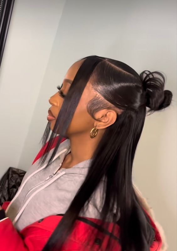 Front Lace Wigs, Twisted Hair, Sleek Ponytail Hairstyles, Frontal Wig Hairstyles, Straight Weave Hairstyles, Birthday Hairstyles, Black Ponytail Hairstyles, Quick Weave Hairstyles, Pretty Braided Hairstyles