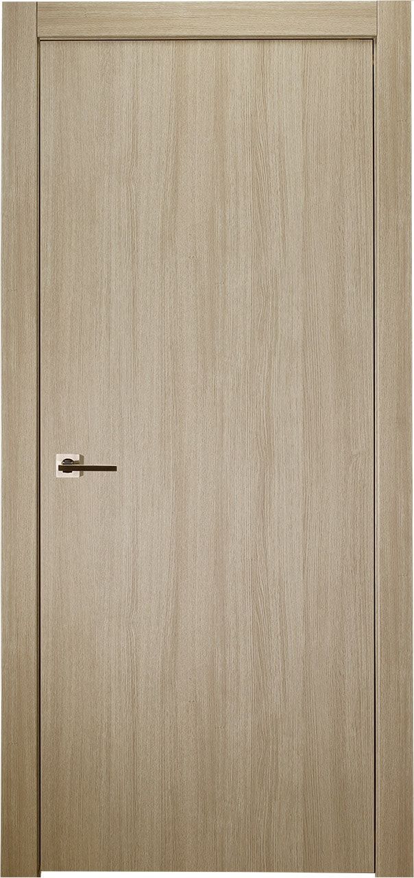 a wooden door with a handle on it