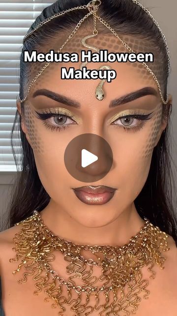 Medusa Makeup Halloween, Medusa Costume Makeup, Medusa Makeup Ideas, Medusa Cosplay, Medusa Halloween Costume, Medusa Makeup, Black Panther Shuri, Game Of Thrones Khaleesi, Medusa Costume