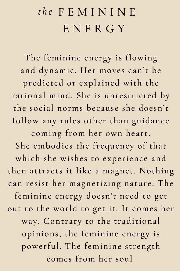 Divine Feminine Quotes, Feminine Quotes, Womb Healing, Feminine Energy Aesthetic, Divine Feminine Spirituality, Poetic Words, Energy Healing Spirituality, Masculine Energy, Sacred Feminine