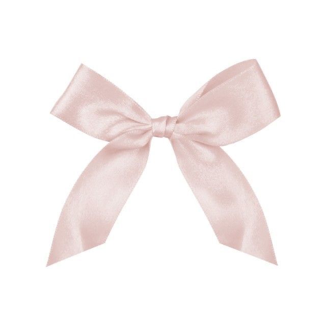 a pink bow on a white background