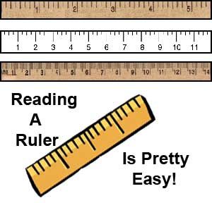 rulers and rulers with the words reading a ruler is pretty easy to read on them