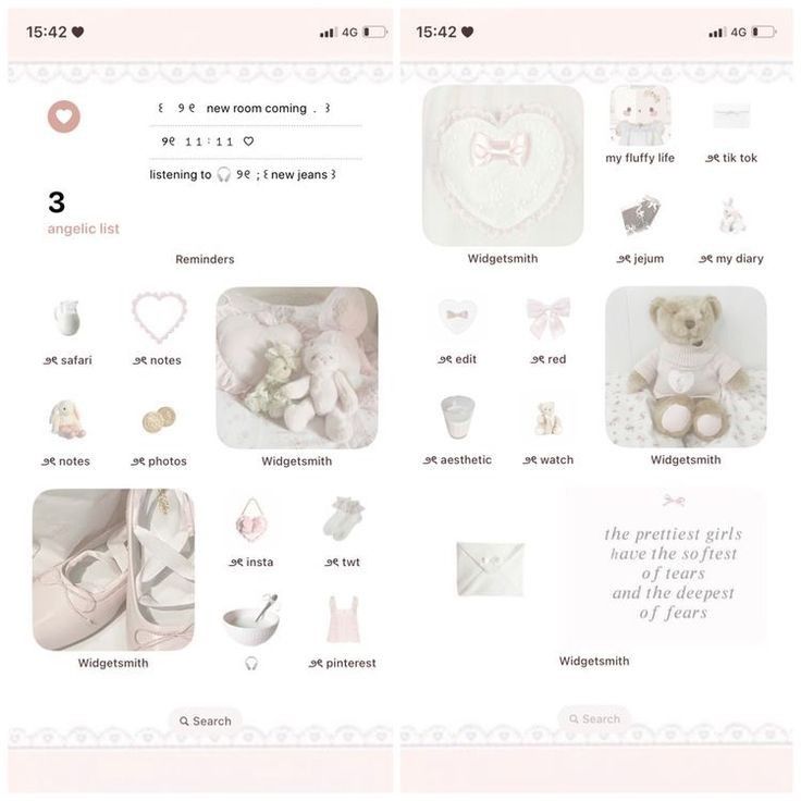 a website page with baby items displayed on the front and back pages, including shoes, blankets, teddy bears and more