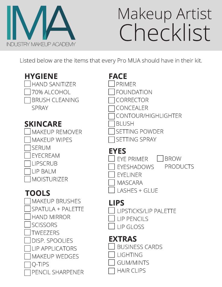 Everything you need in your kit to get started as a Professional Makeup Artist. Makeup Artist Essentials Products, Makeup Lessons Set Up, Makeup Kit Essentials Professional, Makeup Artist Introduction, Makeup Artist Notes, Makeup Artist List, Mua Must Haves, How To Be A Makeup Artist, Starting A Makeup Business