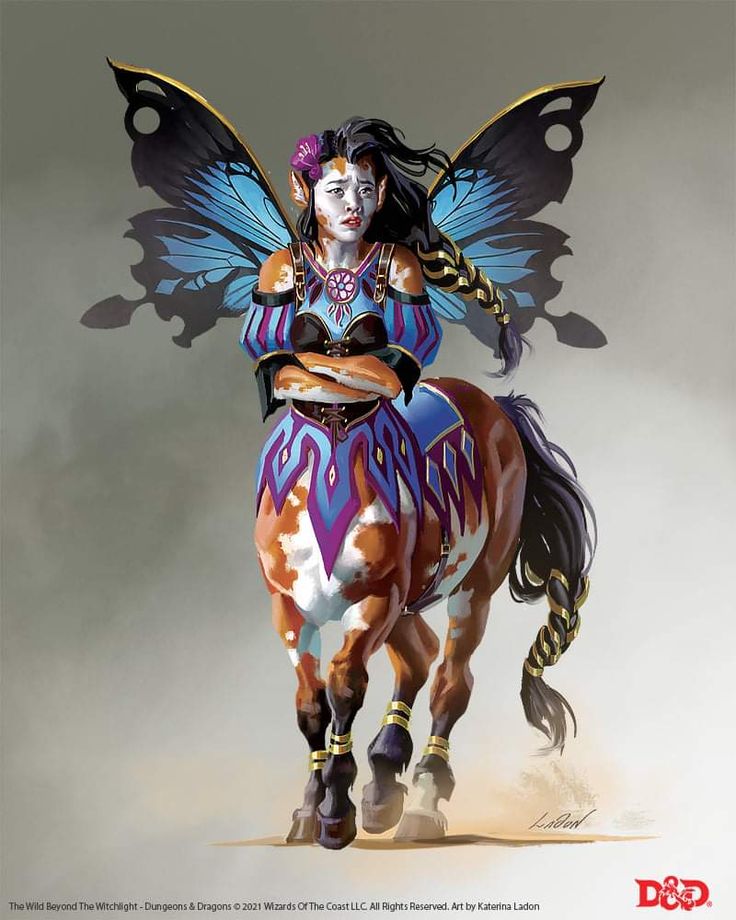 a woman riding on the back of a brown and white horse next to a butterfly