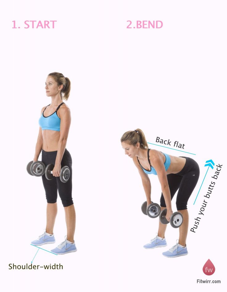 a woman doing dumbbell exercises with weights