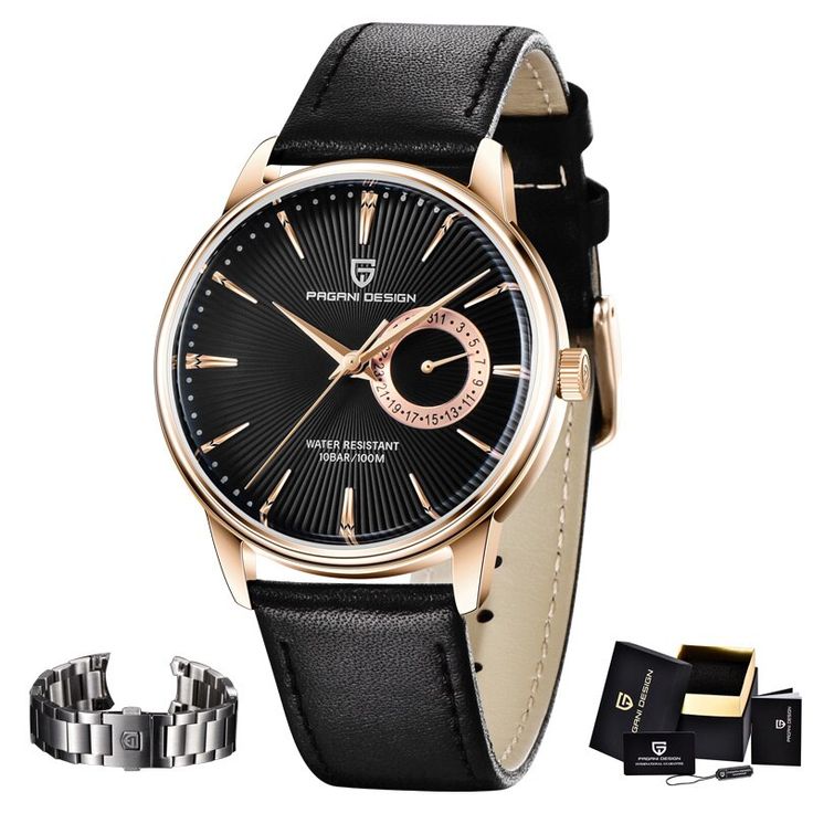 Men's Fashion 100M Waterproof Watches Item Type: Quartz Wristwatches Band Length: 22cm / 8.66 inch Style: simple Movement: QUARTZ Water Resistance Depth: 10Bar Clasp Type: Buckle Case Material: STAINLESS STEEL Case Thickness: 11mm / 0.43 inch Dial Window Material Type: Coated Glass Item Type: Quartz Wristwatches Boxes & Cases Material: Paper Band Material Type: Leather Dial Diameter: 40mm / 1.57 inch Band Width: 20mm / 0.79 inch Case Shape: Round Feature: Shock Resistant Feature: Auto Date Featu Businessman Style, Men's Watches Luxury, Mens Sport Watches, Automatic Watches For Men, Mens Watches Black, Military Watches, Waterproof Watch, Sports Watch, Watch Model