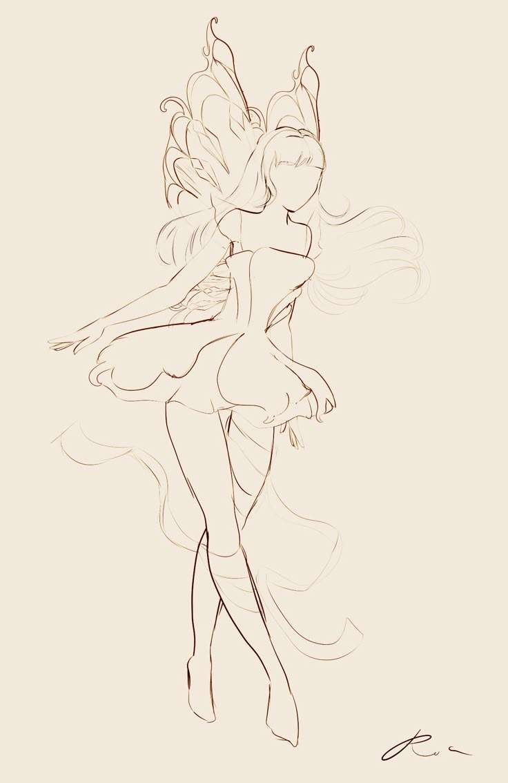 Butterfly / Royale High School / Fairy / Fairy sketch / fairy pose Things To Draw Sketch, Drawings Sketches Ideas, Sketch Book Sketch, Sketch Things, Books Sketch, Inspo Sketch, Fairy Sketch, Sketch Tutorial, Book Sketch