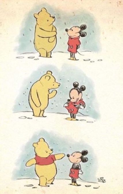 winnie the pooh and other disney characters