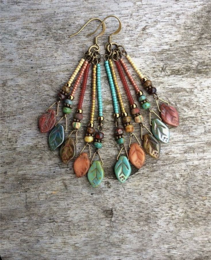 Diy Boho Earring Ideas, Diy Boho Jewelry Earrings, Bohemian Earrings Dangles, Handmade Clay Dangle Earrings, Diy Hippie Jewelry, Diy Boho Earrings, Boho Earrings Hippie Bohemian, Sundance Earrings, Diy Boho Jewelry