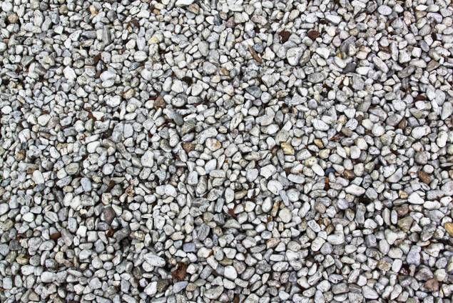 gravel is shown with small rocks on it