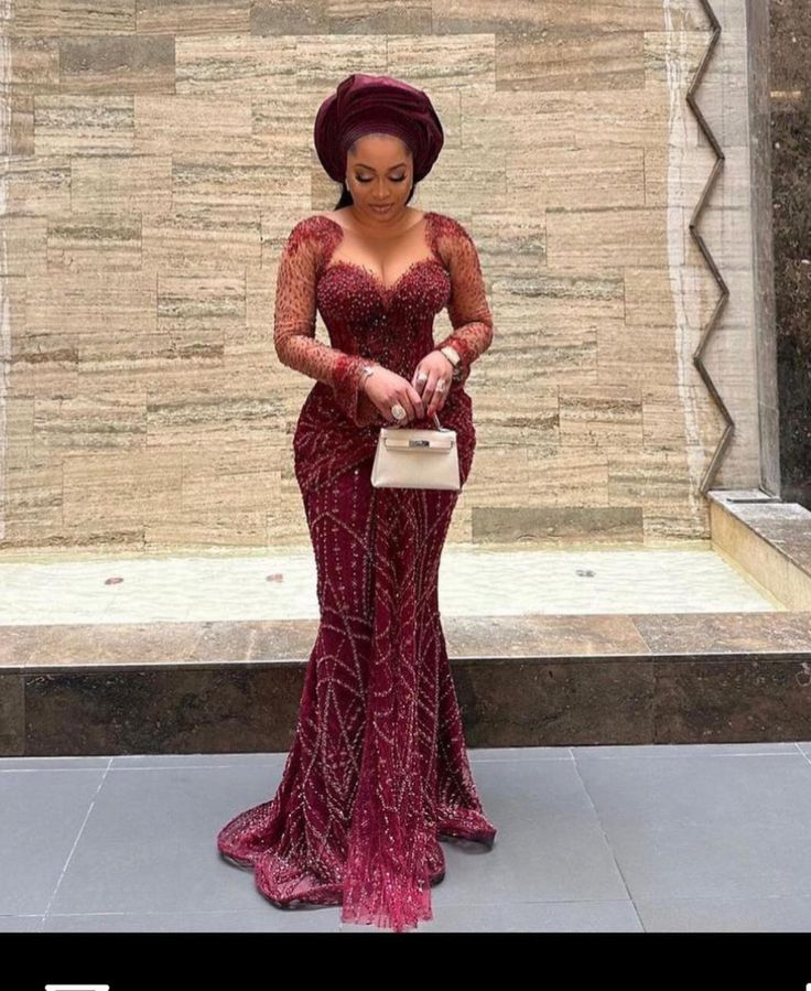 Nigerian Traditional Dresses, Asoebi Lace Styles, Asoebi Lace, Nigerian Wedding Dresses Traditional, Lace Styles For Wedding, Nigerian Dress Styles, Aso Ebi Lace, Aso Ebi Lace Styles, Lace Dress Classy