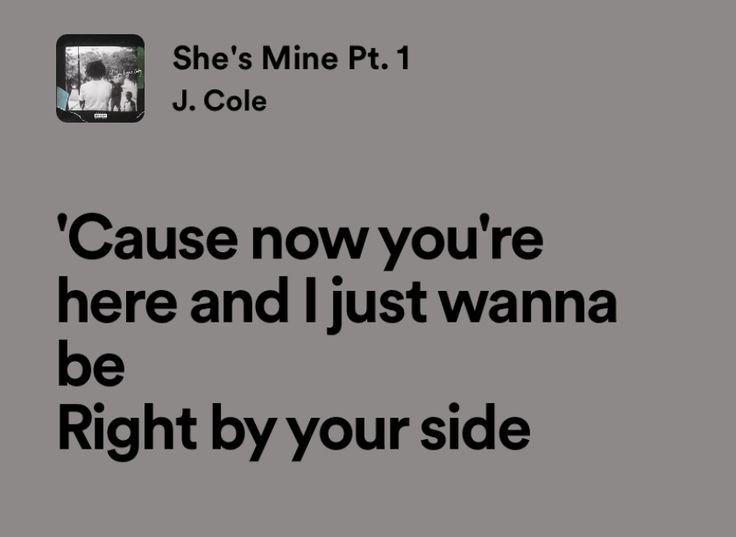 an ad with the words cause now you're here and just wanna to be right by your side