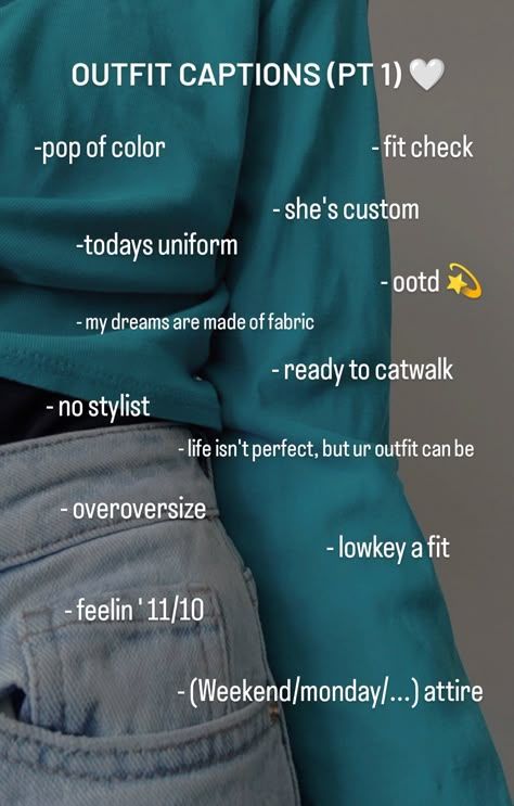 the back of a person's jeans with their words on it