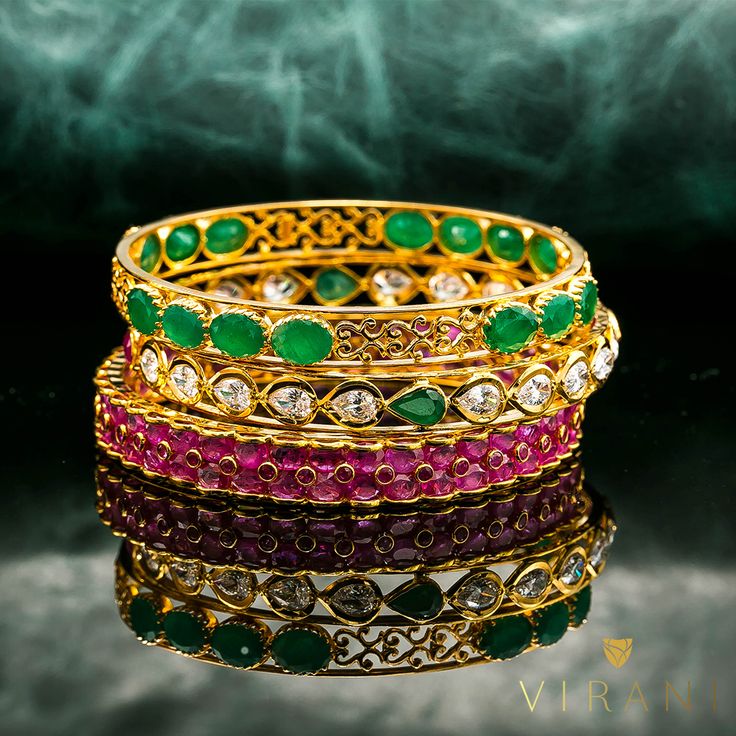 Jewelry has the power to be this one thing that can make you feel unique... Gold Gemstone Rings, 22k Gold Ring, Indian Rings, Shield Ring, Baby Rings, Gemstone Collection, Gold Gemstone Ring, Diamond Cocktail Rings, 22k Gold