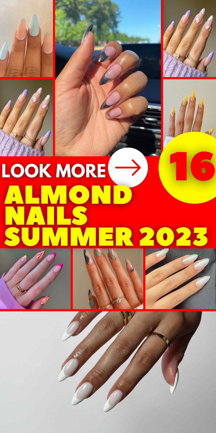 Get your nails ready for summer with the hottest trends of 2024! From vibrant neon shades and tropical designs to pastel hues and chic nail art, find the perfect summer nail ideas to make your manicure pop. Click to explore the best polishes and tools available on Amazon, read reviews, and shop your favorites. Shine bright this summer with stunning nails! 💖 #SummerNails #NailArt #2024Trends 🌸🛍️ Nails 2023 Trends Almond Shape, Nails 2023 Trends Summer Long Almond, Summer Nails 2023 Almond Shape, Almond Nails 2023 Trends, Blue Acrylic Designs, Short Almond Shaped Nails Designs, Almond Shaped Nails Designs Summer, Short Almond Nails Designs Summer, Summer Nail Ideas Almond Shape