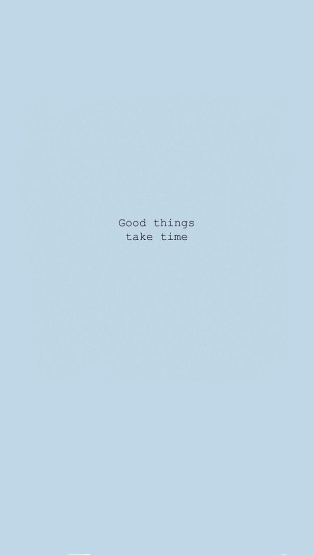 an airplane flying in the sky with words above it that say good things take time