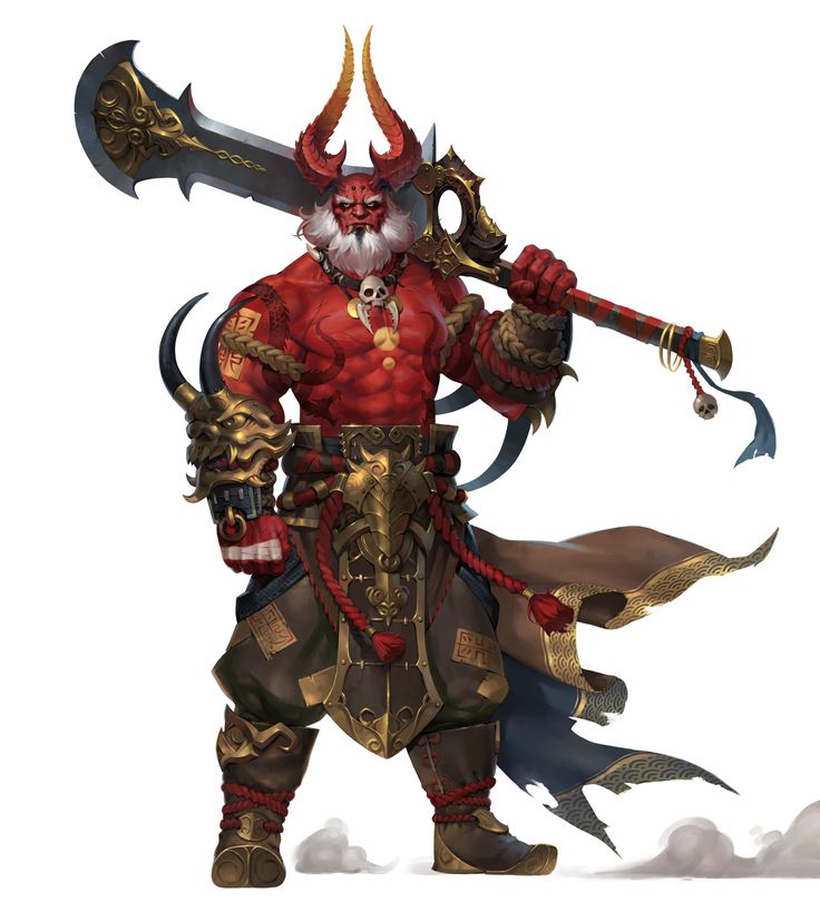 Oni - Giant -- DnD Monsters #Oni #Ogre #DungeonCrawling #DnD #Monsters #Giants #Inspiration #Magic #Fantasy #JRusso Oni Art, Guerriero Samurai, Character Artwork, Fantasy Creature, Pahlawan Marvel, Fantasy Races, Samurai Art, Concept Art Character, Demon Art