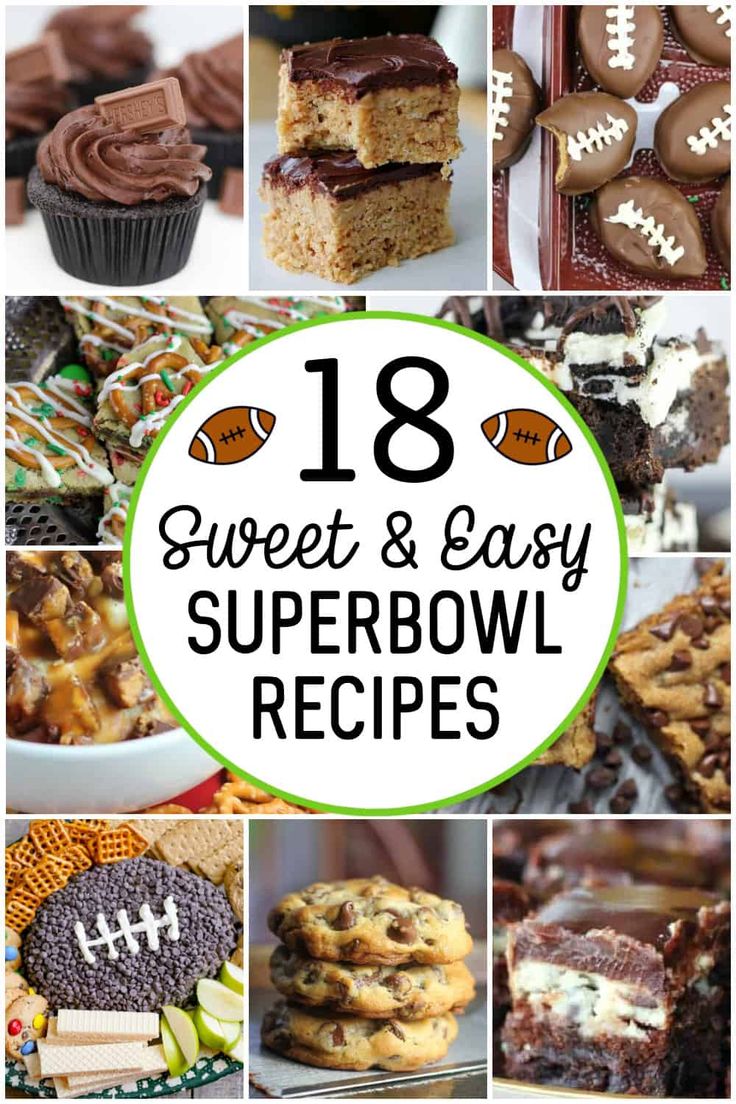 Superbowl Desert Board, Tail Gate Desserts Football Season, Super Bowl Brunch Ideas, Easy Desserts For Football Party, Desserts For Football Parties, Super Bowl Sunday Desserts, Super Bowl Deserts, Football Dessert Ideas, Sunday Football Food