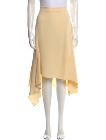 St. John Silk SkirtYellowZip ClosureFit:Skirts by St. John typically fit true to size. Elegant Long Yellow Skirt, Elegant Flowy Yellow Skirt, Elegant Yellow Flowy Skirt, Elegant Yellow Pencil Skirt, Elegant Yellow Maxi Skirt, Elegant Yellow Flared Skirt, Elegant Yellow Skirt, Elegant Yellow Skirted Bottoms, Fitted Yellow Pencil Skirt For Spring