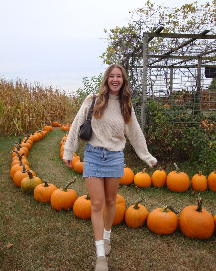 fall in mi:) So much love, appreciation, and gratitude for this life🫶🏼

Fall, fall outfit, cute outfit, pumpkin patch outfit, fall outfit inspo, fall outfit inspiration Winter Outfits For Pictures, Denim Skirt Fall Outfits, Cozy Fall Fashion, Loafers And Socks, Fall Feeling, Team Ideas, Patch Outfit, Plaid Skirt Outfit, Pumpkin Patch Outfit