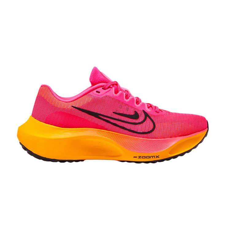 Find NIKE Wmns Zoom Fly 5 'hyper on Editorialist. Wmns Zoom Fly 5 'Hyper Pink' Pink Running Sneakers Sportswear, Pink Sportswear Sneakers For Running, Pink Low-top Trail Running Shoes For Marathon, Sporty Pink Trail Running Shoes With Boost Midsole, Pink Trail Running Shoes With Boost Midsole, Pink Running Shoes For Sportswear, Pink Dynamic Athletic Sneakers, Pink Athletic Fit Sneakers, Pink Air Max Cushioned Sneakers