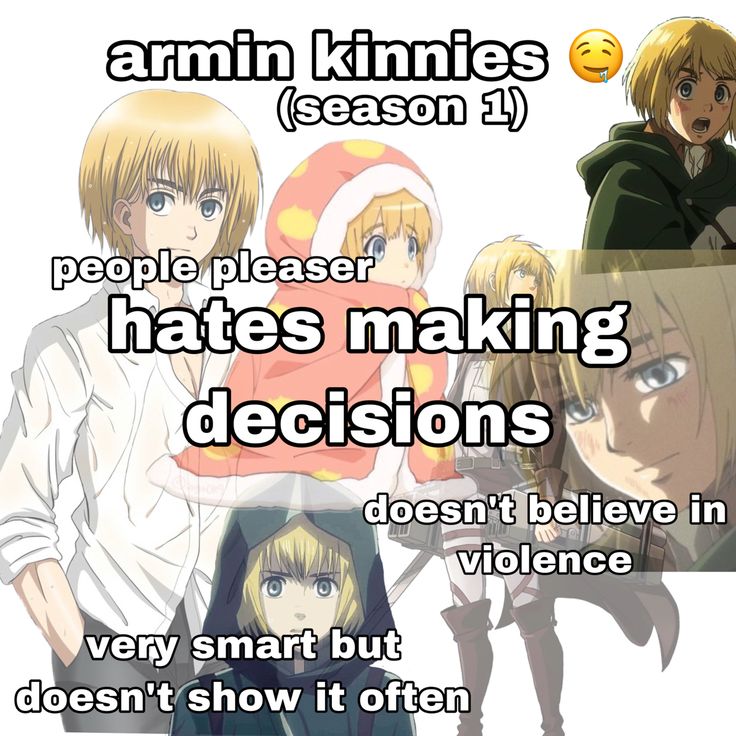 Armin Kinnie, Aot Headcanons, Yamaguchi Haikyuu, Kin List, Armin Arlert, Anime Head, Character Analysis, Akame Ga, Fb Memes