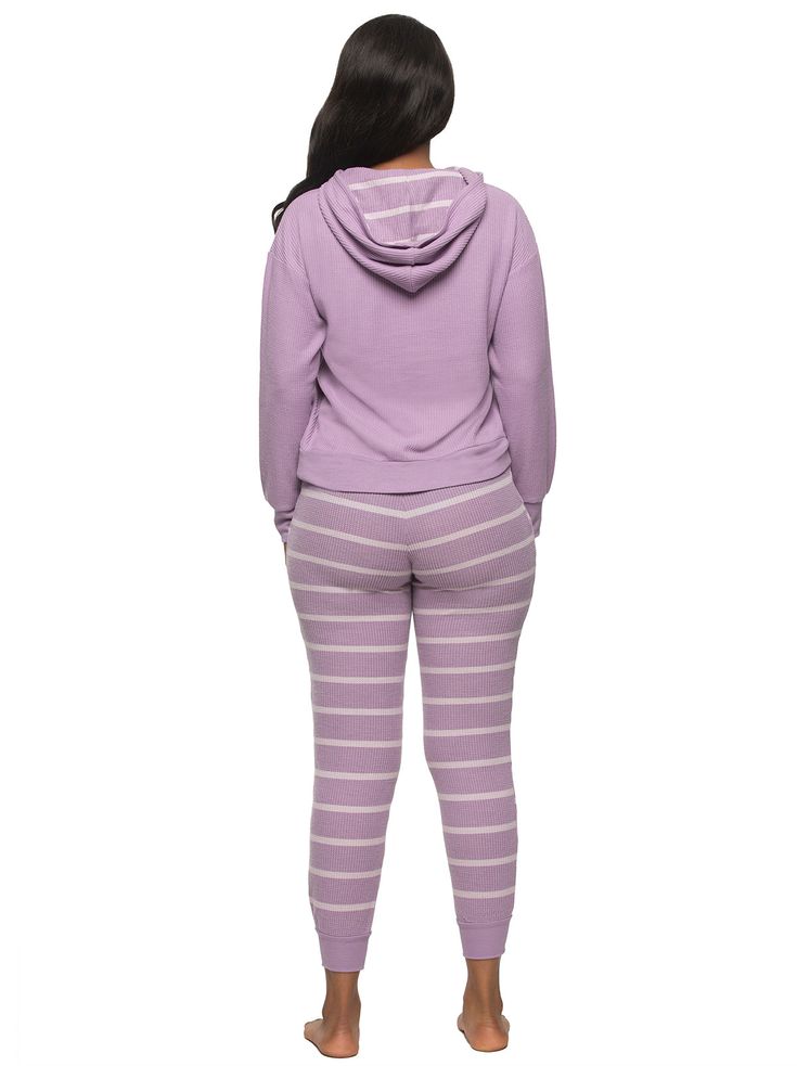 Introducing the Jolie Hoodie & Jogger Set, where comfort and style meet. Made from the softest waffle knit, the hoodie features a relaxed fit and kangaroo pocket, while these women's jogger offer a relaxed fit with drawstring and pockets. Perfect for lounging or outings, this set epitomizes casual chic. Cozy Fit Sweats With Adjustable Hood For Loungewear, Cozy Fit Sweatshirt With Adjustable Hood For Loungewear, Comfortable Loungewear Hoodie With Drawstring, Comfortable Sweatshirt With Adjustable Hood For Loungewear, Hoodie Sweatshirt With Adjustable Hood For Loungewear, Relaxed Fit Athleisure Hoodie For Lounging, Cozy Fit Hoodie For Loungewear, Adjustable Hood Hoodie For Loungewear, Relaxed Fit Hoodie With Drawstring For Loungewear