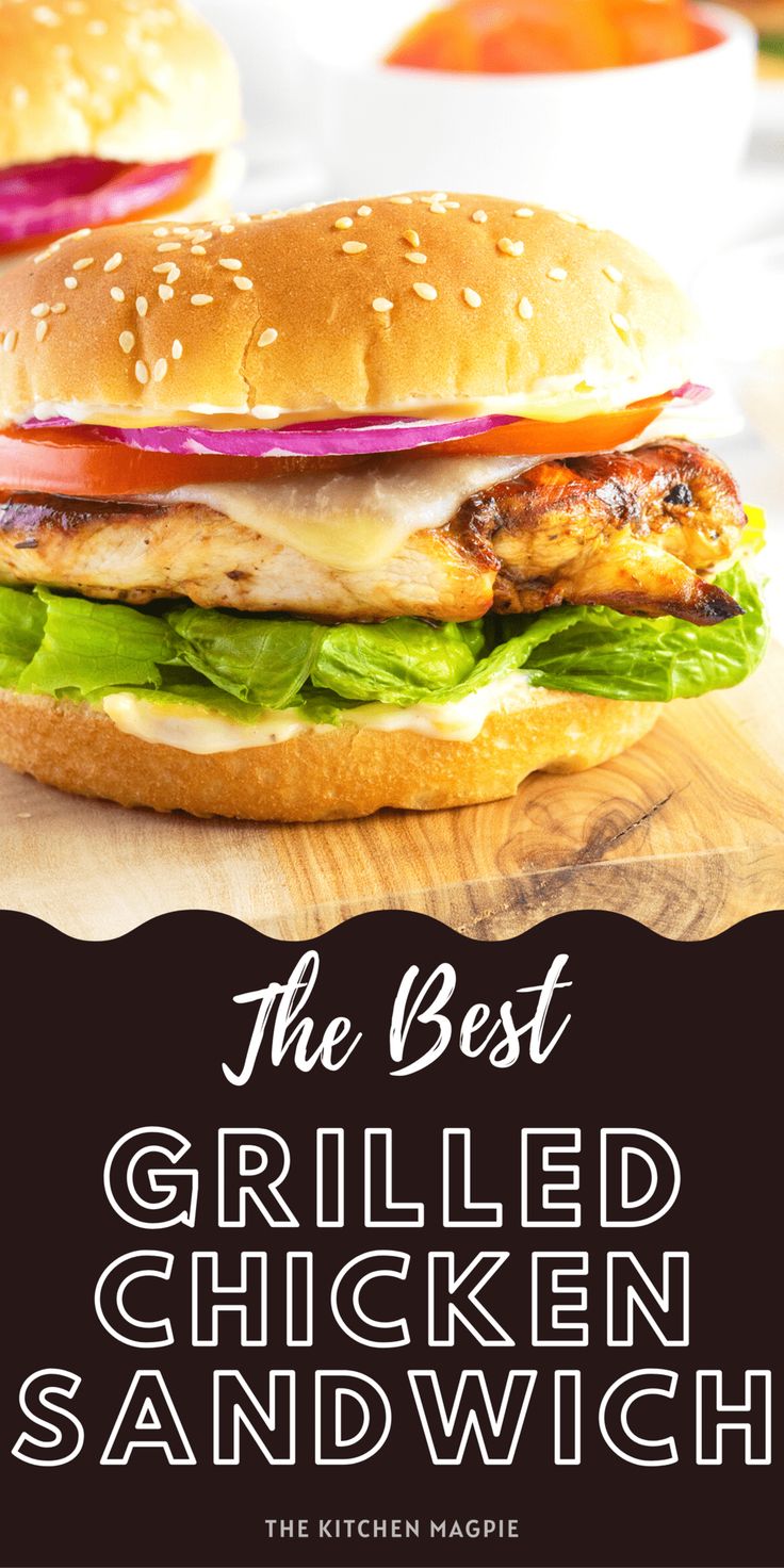 the best grilled chicken sandwich sandwich recipe