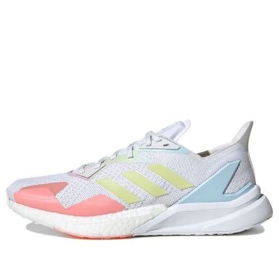 (WMNS) adidas X9000L3 'Yellow Tint Pink' FY2350 (SNKR/Casual/Low Top/Women's/Non-Slip/Wear-resistant) Adidas Sneakers With Logo For Marathon, Adidas Sneakers For Marathon, Adidas Athleisure Sneakers For Marathon, White Adidas Sneakers For Marathon, Adidas Casual Sneakers For Marathon, Adidas Lace-up Sneakers For Marathon, Adidas Yellow Running Shoes For Jogging, Adidas Yellow Running Shoes For Light Sports, Low Top