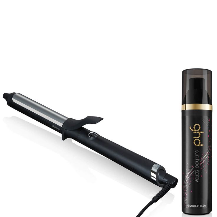 ghd Curve Soft Curl Iron (1. 25 inches) and ghd Curl Hold Spray (4. 1 fl. oz) | ghd Exclusive Soft Curl Bundle | Dermstore Curl Iron, Ghd Curve, Pca Skin, Skin Medica, Code Black, Soft Curls, Skincare Makeup, Curling Iron, Luxury Skincare