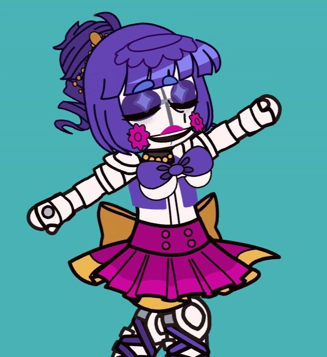 Gacha Fnaf Animatronic, Ballora Gacha Club Outfit, Realistic Gacha Oc, Fnaf Swap Au, Ballora Gacha Club, Gacha Fnaf Designs, Fnaf Reference, Fnaf References, Fnaf Afton Family