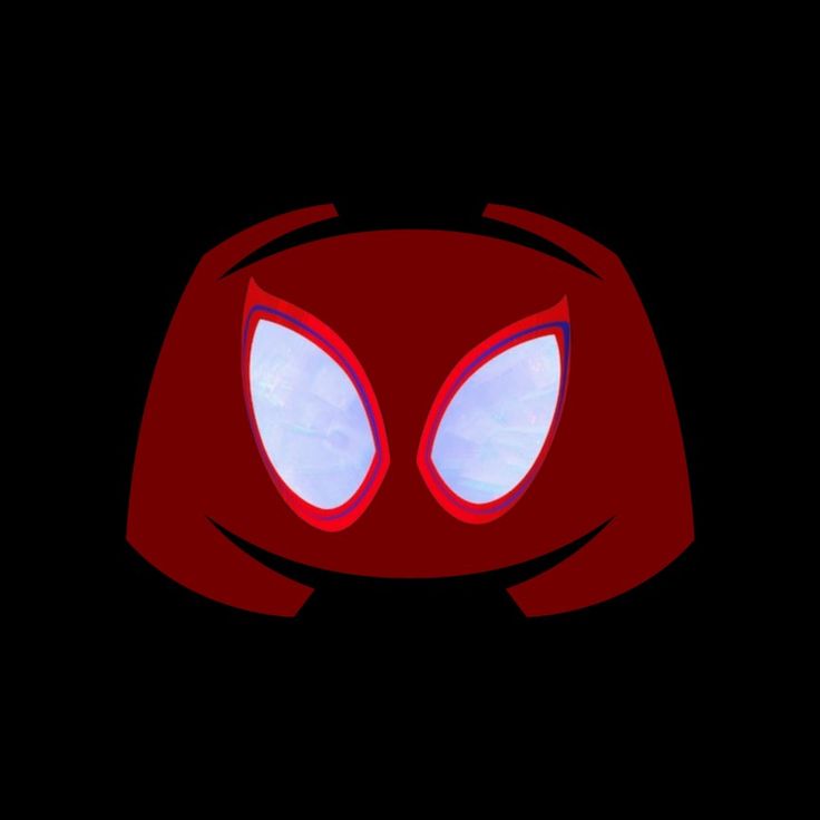 the eyes of a spider - man are glowing in the dark