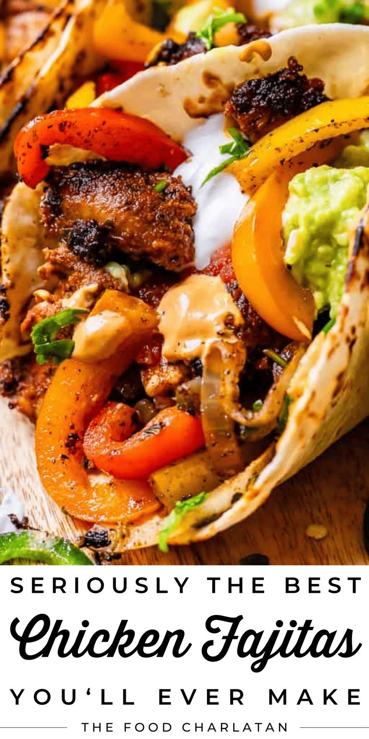 the best chicken fajitas you'llve ever make are on this list