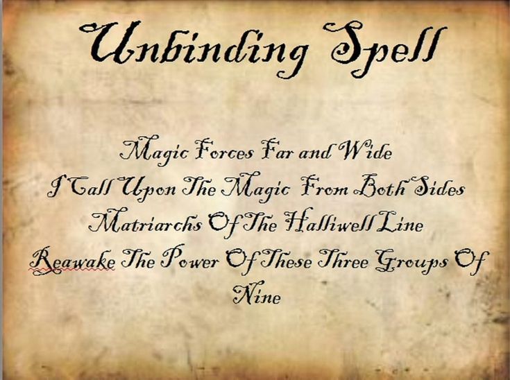 an old paper with writing on it that says, wuffining spell magic forest and wi